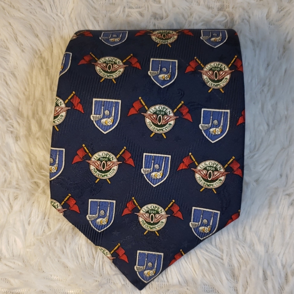 Rare US OPEN 1998 Robert Talbott silk tie